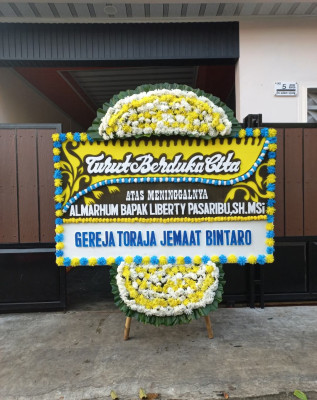 Papan Bunga Duka di Bungus Teluk Kabung