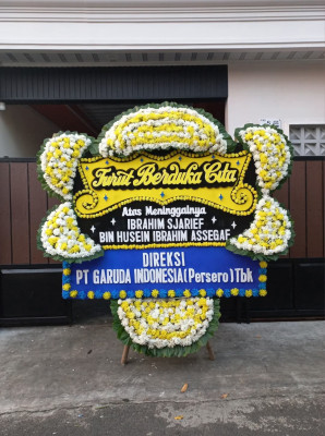 Papan Bunga Duka di Bungus Teluk Kabung