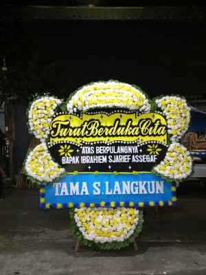 Papan Bunga Duka di Bungus Teluk Kabung